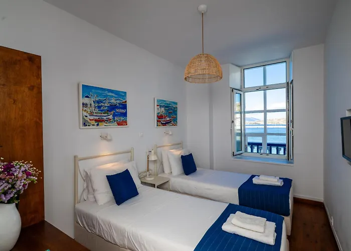 Mykonian Old Port With Sea View