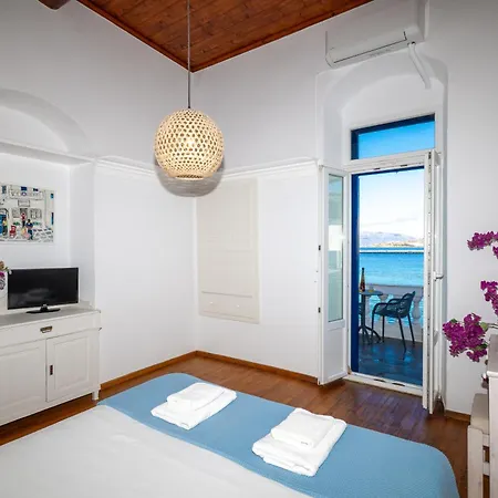 Mykonian Old Port With Sea View