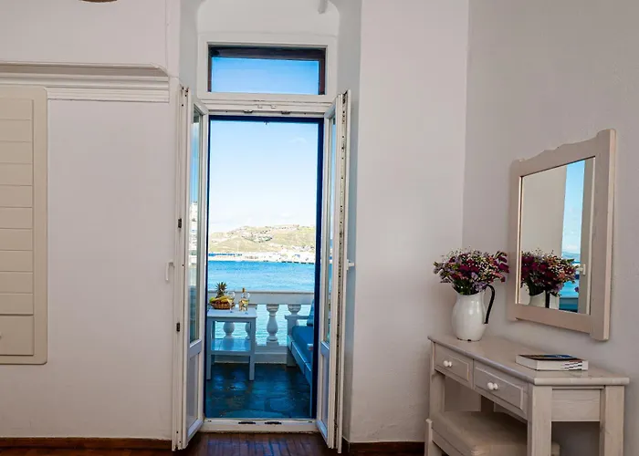 Mykonian Old Port With Sea View Апартаменты *