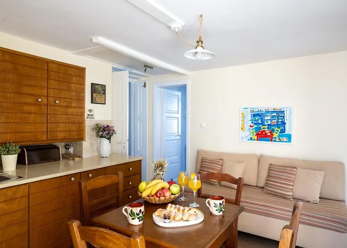 Mykonian Old Port With Sea View